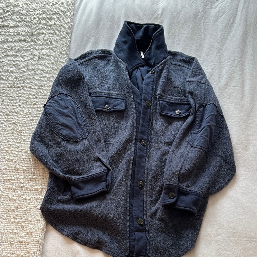Free people navy ruby jacket